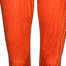 Load image into Gallery viewer, Orange Feline Leggings