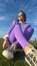 Load image into Gallery viewer, Lilac Leopard Leggings